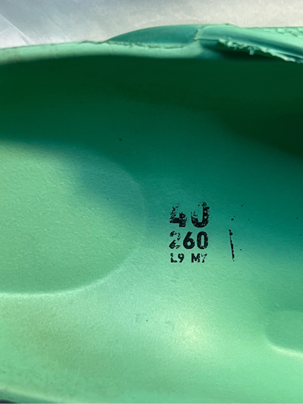 Birkenstock Honolulu Mint Green EVA Thong Sandals - Picture 7 of 11
